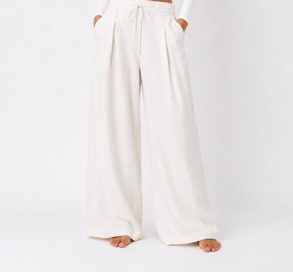 Linen pant - OFF WHITE