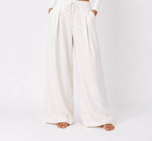 Linen pant - OFF WHITE